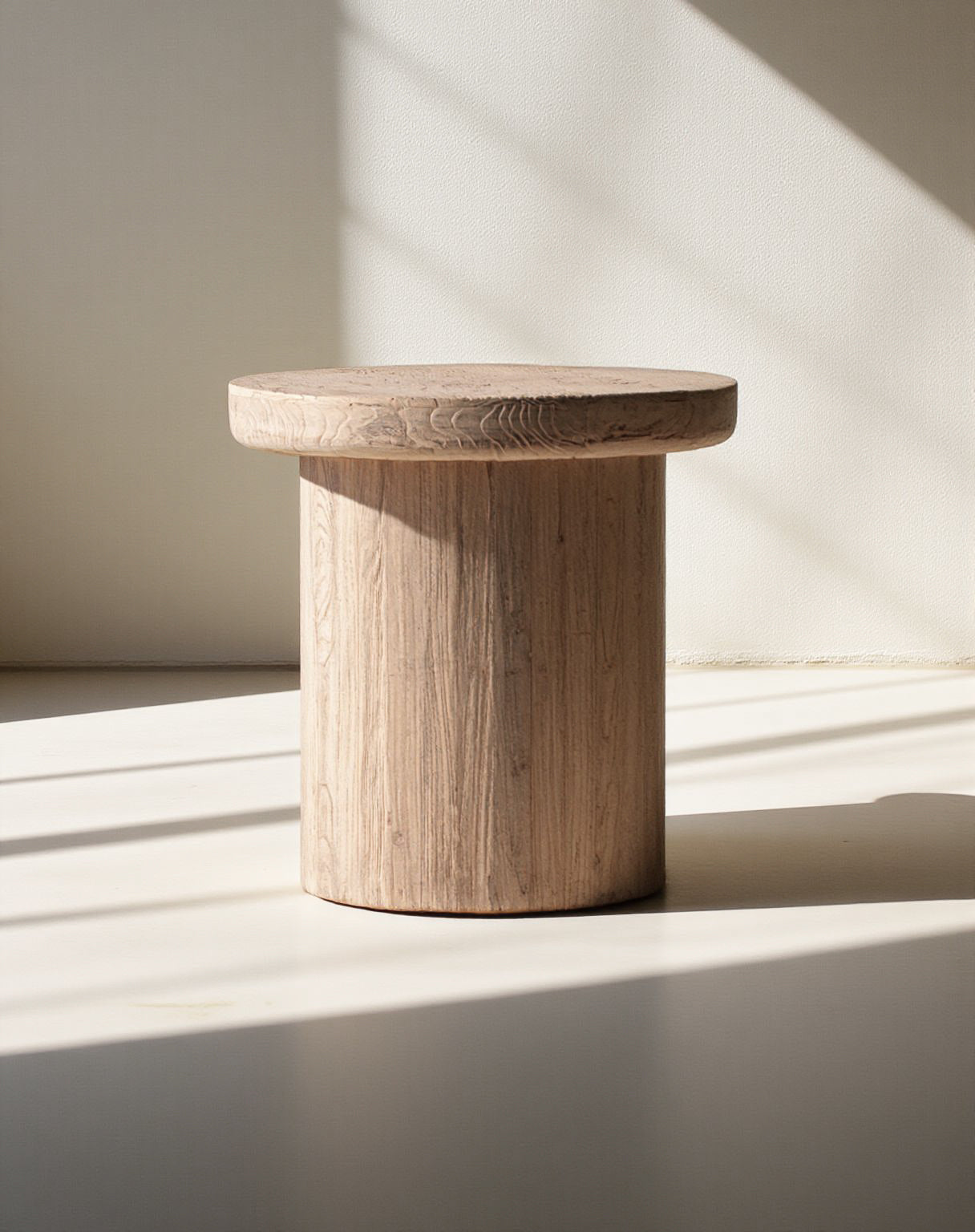 ISLA MARE NATURAL ELM SIDE TABLE