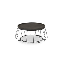 Trevi Wire Coffee Table - Black