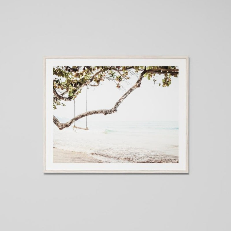Ocean Swing Framed Print