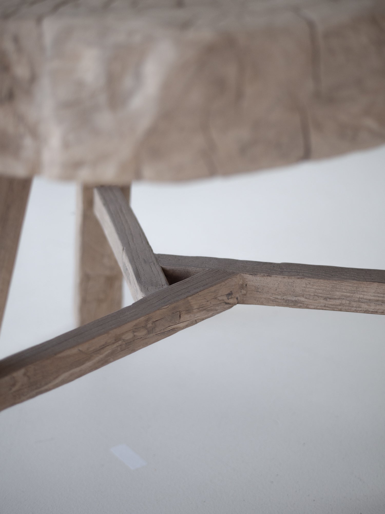ESTIVA NATURAL ELM SIDE TABLE