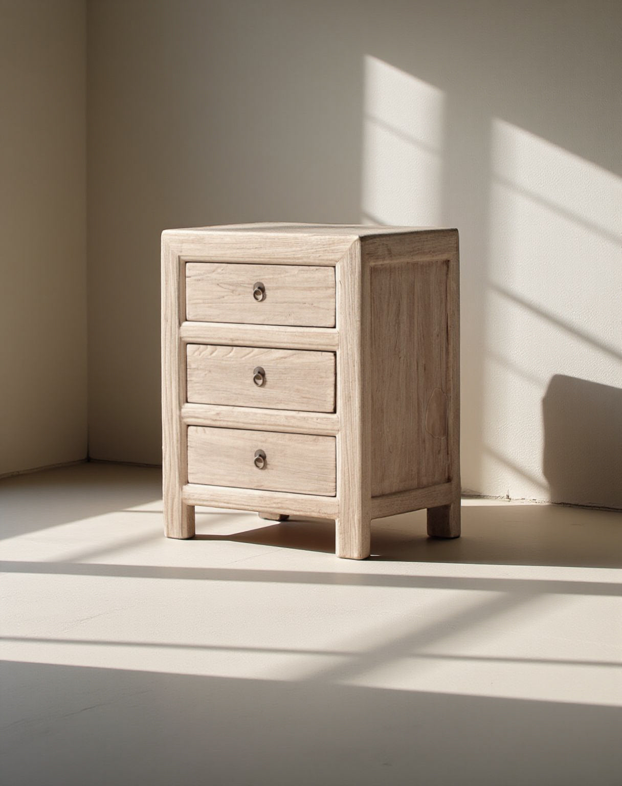 PALMIRA NATURAL ELM BED SIDE