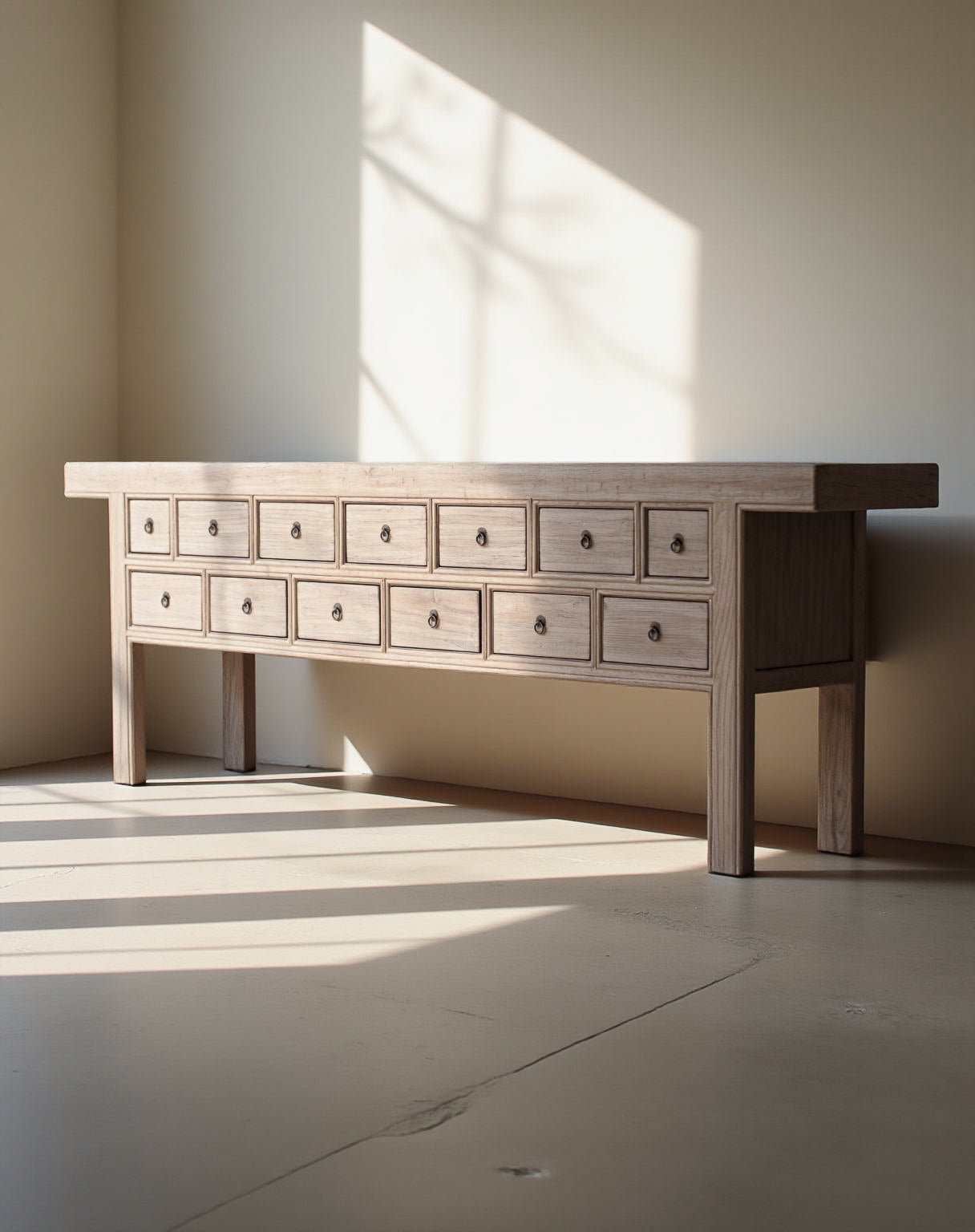 JELA NATURAL ELM CONSOLE