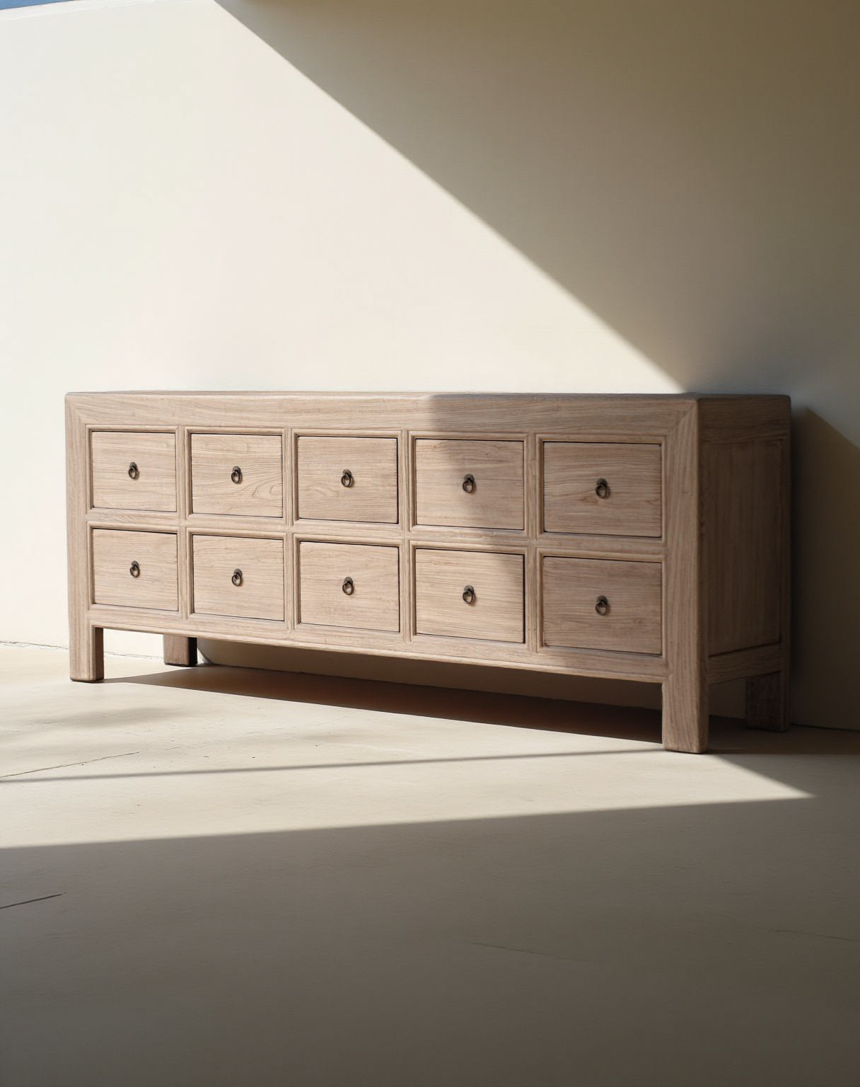 DOLINA NATURAL ELM CHEST OF DRAWERS