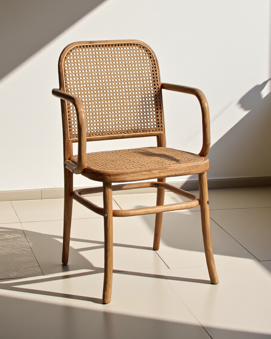 LENNOX CHAIR - NATURAL OAK