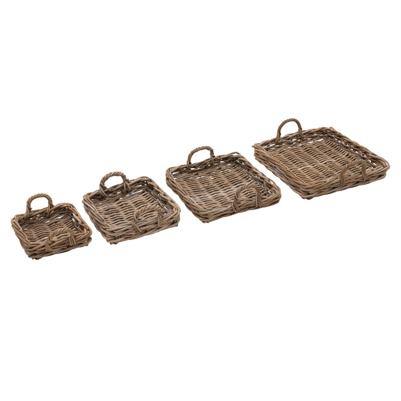 Square Tray Set of 4
