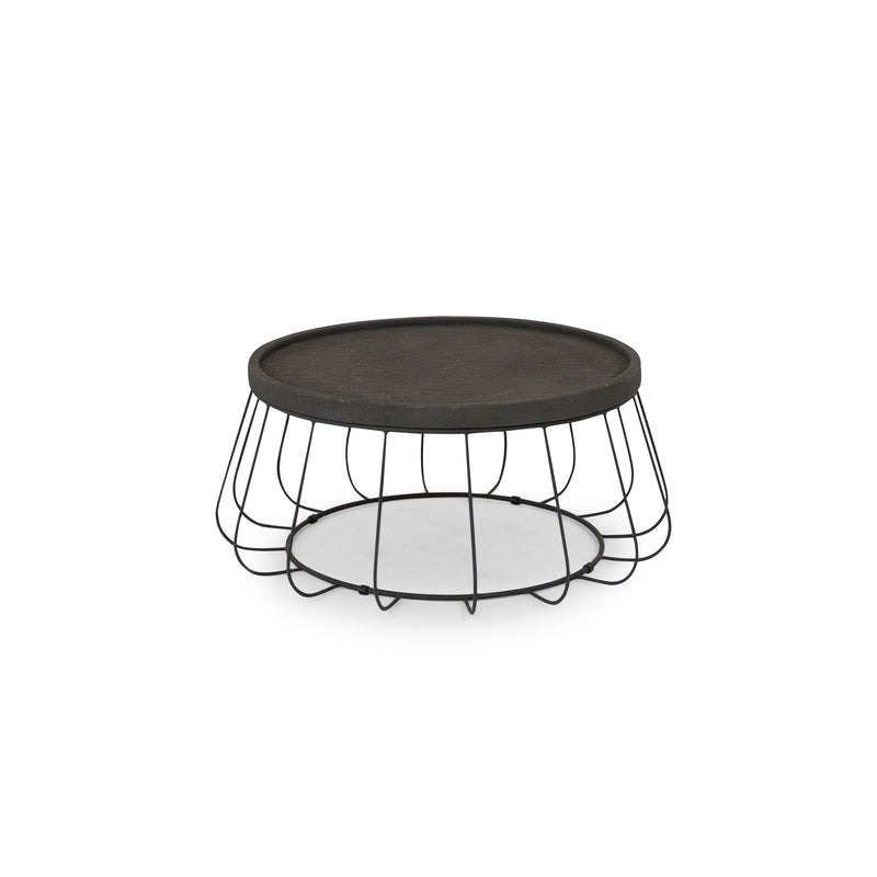 Trevi Wire Coffee Table - Black