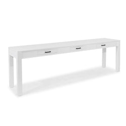 Antibes Hall Table White - 3 Dr