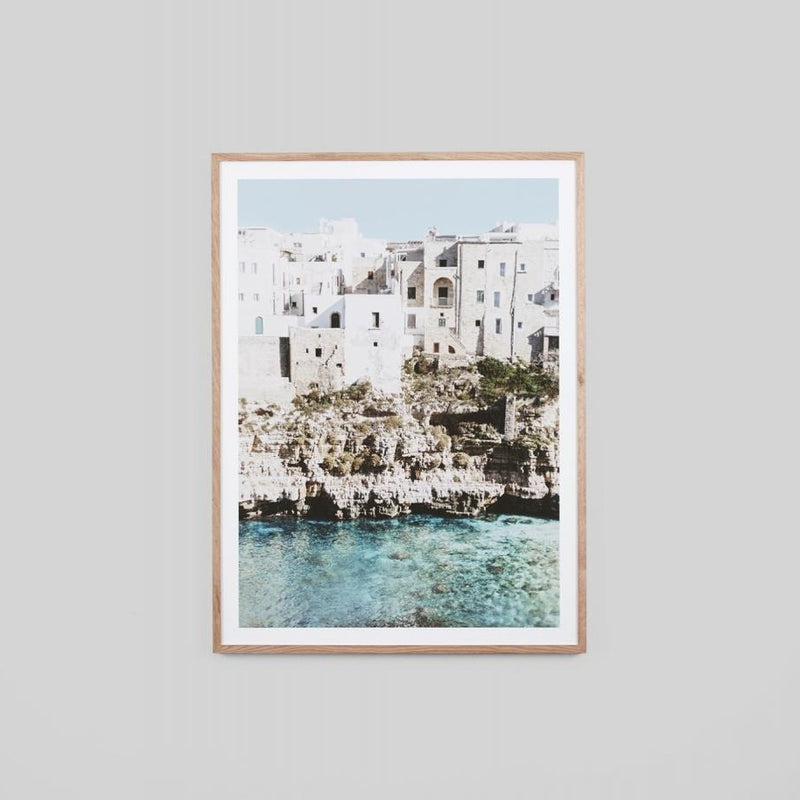 Amalfi Village Framed Print