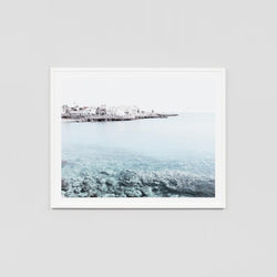 Clear Blue Framed Print